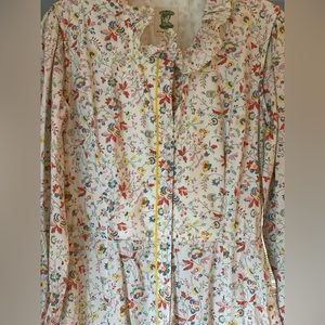 Worn once, Daydress dress in floral print with optional sash